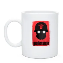 Чашка с солдатом из Wolfenstein