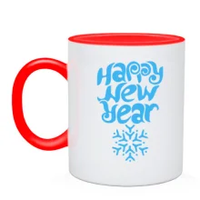 Чашка со снежинкой Happy New Year