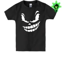 Детская футболка Angry smile (Helloween style)