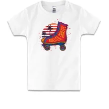 Детская футболка Art Roller Skates