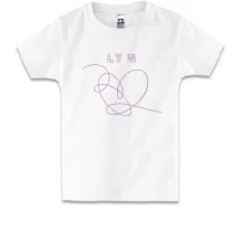 Детская футболка BTS Love Yourself