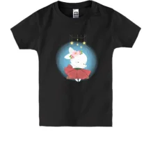 Дитяча футболка Baby rabbit in a skirt