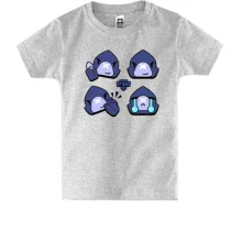 Детская футболка Brawl Stars - Ворон