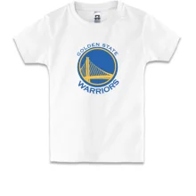 Детская футболка с цветным логотипом Golden State Warriors