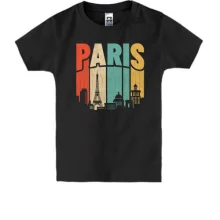 Детская футболка Paris Retro