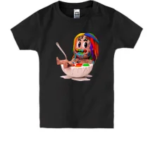 Дитяча футболка Tekashi in a plate art