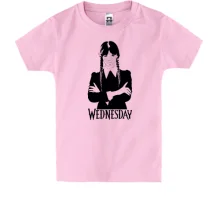 Дитяча футболка Wednesday Addams Kiss