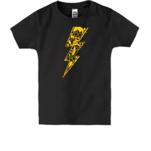 Дитяча футболка Harry Potter з блискавкою та артефактами