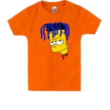 Детская футболка с Бартом Симпсоном в образе Lil Pump (2)