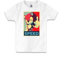 Дитяча футболка з артом Speed (Sonic)