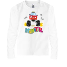 Детский лонгслив Baby Monster Truck