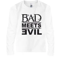 Детский лонгслив Bad Meets Evil