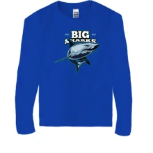 Детский лонгслив Big Sharks