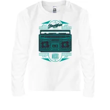 Детский лонгслив Boombox Music
