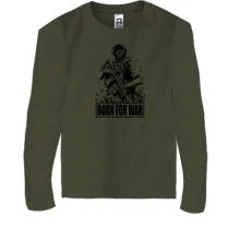 Дитячий лонгслів Born For War