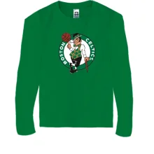Детский лонгслив с лепреконом Boston Celtics