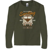 Детский лонгслив California Surfing