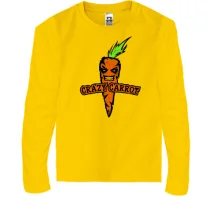 Дитячий лонгслів Crazy Carrot