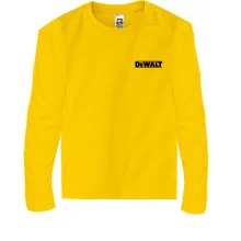 Детский лонгслив DeWalt (мини лого)