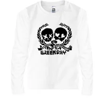 Детский лонгслив Green day