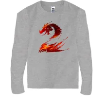 Дитячий лонгслів Guild Wars 2 logo