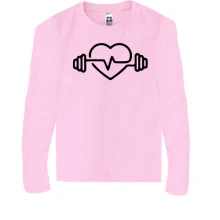 Дитячий лонгслів Heart WorkOut