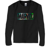 Детская футболка с длинным рукавом Marvel (голограмма)