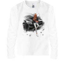 Детский лонгслив Mercedes GLE Brabus Art