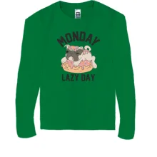 Детский лонгслив Monday Lazy Day Собака