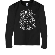 Детский лонгслив Music Life Гитара