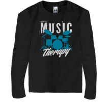 Дитячий лонгслів Music Therapy