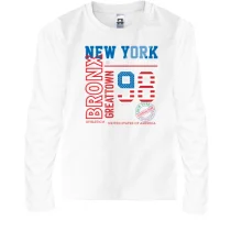 Дитячий лонгслів New York 98