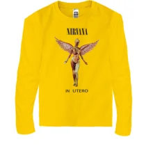 Детский лонгслив Nirvana In Utero