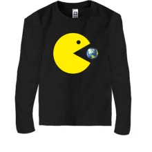Дитячий лонгслів Pacman