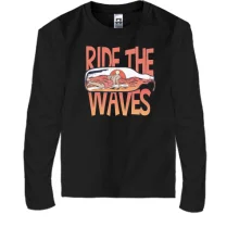 Дитячий лонгслів Ride the Waves Серфінг