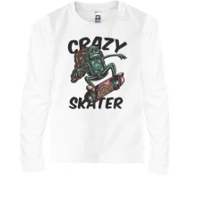Детский лонгслив Robot Crazy Skater