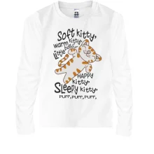 Дитячий лонгслів Soft kitty