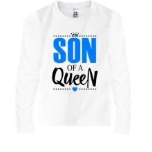 Детский лонгслив Son of a queen