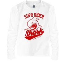 Детский лонгслив Surf Rider Shark