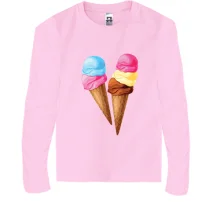 Дитячий лонгслів Sweet Ice Cream