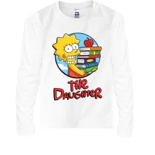Дитячий лонгслів The Daughter (Сімпсони)