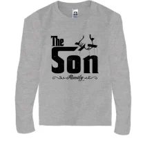 Детский лонгслив The son (family)