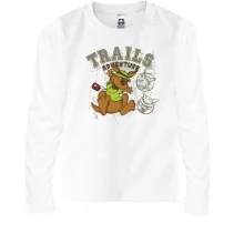 Дитячий лонгслів Trails Adventure з кенгуру-мандрівником