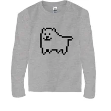 Дитячий лонгслів Undertale game dog (2)