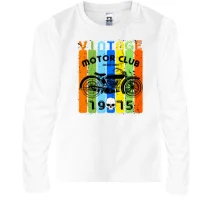 Дитячий лонгслів Vintage Motor Club
