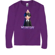 Детский лонгслив Wednesday and Thing