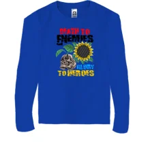 Детский лонгслив "Death to enemies. glory to heroes"