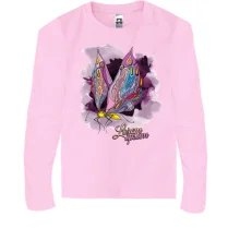 Детский лонгслив lorem ipsum butterfly