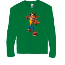 Детский лонгслив с Crash Bandicoot