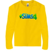 Дитячий лонгслів з логотипом Sims 4